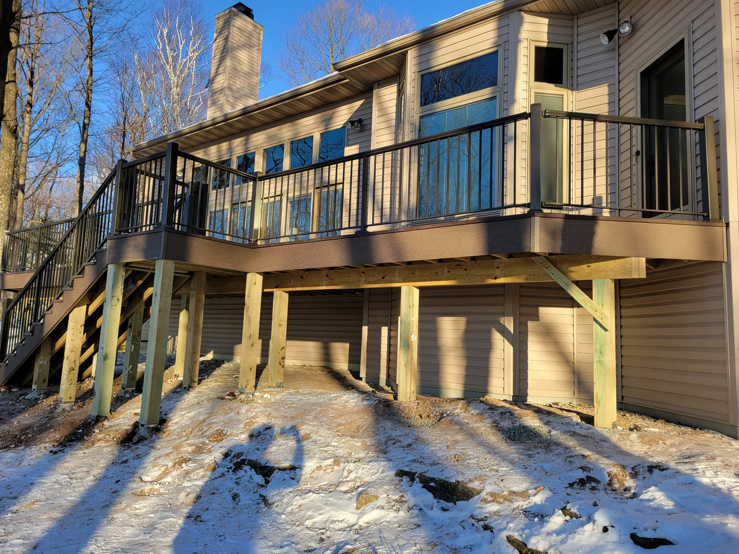 Composite Deck Construction & Installation | Fox Valley Deck Builders